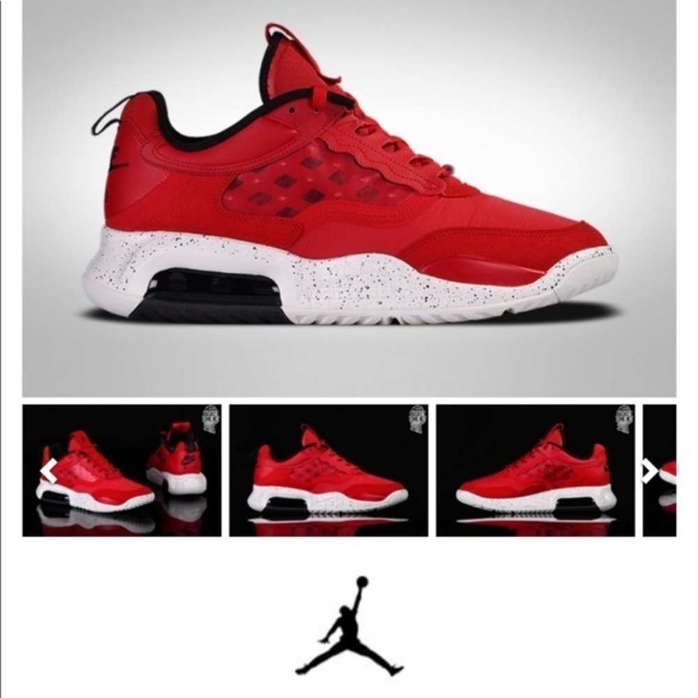 NIKE AIR JORDAN MAX‎ 200 FIRE RED 5.5Y